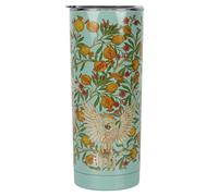 Built Stainless Steel Travel Mug with Lid, V&A Design, 590 ml (20 oz) - Cockatoo, Turquoise