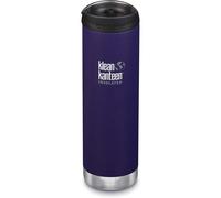 Insulated Water Bottle 0.6L Klean Kanteen TKWide VI (Café Cap) Purple Kalamata
