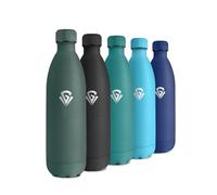 Insulated Water Bottle 1L Stainless Steel Double-Walled Insulated BPA-Free Water Bottle for School, Work, Hiking, Sports, Camping, Travel, Yoga