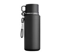 Insulated Water Bottle, 27oz Stainless Steel Water Cup, 9.57x3.43 Inches Leakproof Thermal Mug, Reusable Beverage Flask, Double Wall Vacuum Insulation, Ideal for Sports, Travel, Business, School