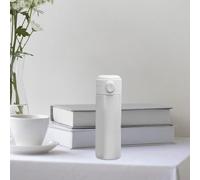 Insulated Water Bottle - 420ml Stainless Steel Leakproof Tea Coffee Milk Juice Chai Kitchen Home Office Temperature Keeping Practical Stylish