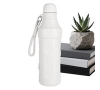 Insulated Water Bottle 500 ml with Small Mouth | With Strap, Stainless Steel Vacuum Insulation for Milk Coffee Drinks Sports Gym and Workplace