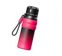 Insulated Water Bottle ，Compatible for Women 500ml 316L Stainless Steel Thermal Cup Leakproof Direct Sip Temperature Display(450ml,A)