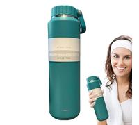 Insulated Water Bottle - Insulated Stainless Steel Leakproof | 710ml Portable Vacuum Flask for Hiking School Travel Camping Cycling Sports Outdoor Activities