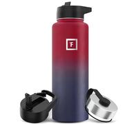 Insulated Water Bottle with Straw - 650/950/1200/1800 ml - Leakproof Double-Walled Stainless Steel Metal Drink Flask BPA-Free - Sports Travel Gym Camping Hiking Kids