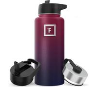 Insulated Water Bottle with Straw - 650/950/1200/1800 ml - Leakproof Double-Walled Stainless Steel Metal Drink Flask BPA-Free - Sports Travel Gym Camping Hiking Kids