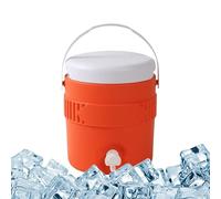 Insulated Water Cooler - 3.8L Sports Drink Dispenser, Durable Outdoor Drink Server | Portable Drinking Jug with Travel Cooler for Camping, Hiking, Events, Tailgating, Picnic Use and Stay Hydrated On