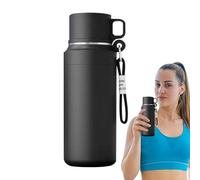 Insulated Water Cup Bottle | 27oz Leak Proof Drink Container | Double Wall Insulated Flask for Outdoor Hydration Needs Like Carrying Tea, Coffee, Milk or Drinks