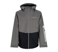 Insulated Waterproof Down Jacket with High Collar- male- Columbia- Windbreakers- Gray- S- Sport S