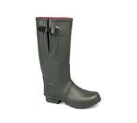 Insulated Wellington Boots - W258E - Size: 9 - Color: dark olive