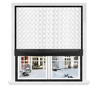 Insulated Window Cover - Aluminium Foil 100 x 180 x 2 cm | Thermal Curtain For Doors | Roll Up Insulation Blanket - For Home Residence Apartment Room