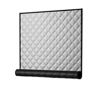 Insulated Window Cover - Heavy Duty Thermal Blackout Oxford Fabric, Durable Insulated Roll Up Ceiling for Window Energy Saving | For Home, Dorm, Office, Apartment