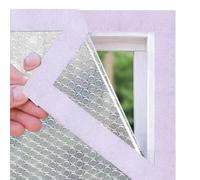 Insulated Window Film - Weatherproofing Kits for Thermal Insulation, Windshield Protection, and Cold Weather Defense