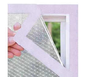 Insulated Window Film - Weatherproofing Kits for Thermal Insulation, Windshield Protection, and Cold Weather Defense