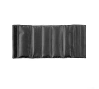 Insulated Wine Bottle Cooler Sleeve with Gel Core for Champagne, Beer & Wine - Polyester Chill Sleeve, 17.3 x 14.5 cm, Black (1 Pack)