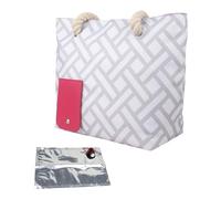 Insulated Wine Tote - Insulated Cooler Tote with Handle for Travel Spacious Wine Carry Bag Storage Tote for Travel, Wine Tasting, Picnics, Camping