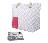Insulated Wine Tote - Travel Tote Insulated Wine Cooler Bag with Handle | Wine Preservation Bag, Storage Tote Bags for Cinemas, Concerts, Sporting Events, Pools