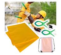 Insulating Blanket for Electrical Safety, Portable Shock Protection with Clamps and Storage, Outdoor Commercial Use for High Voltage Prevention