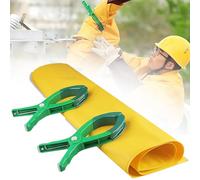 Insulating Blanket for High Voltage Work, 0.4/10KV Electric Power Maintenance Mat with 2 Clips, Protective Resin Insulation for Electrical Applications
