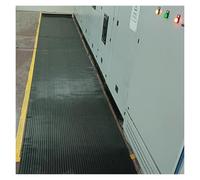 Insulating Floor Mat,High Voltage Insulated Rubber Mat, Dielectric Non-Conductive Floor Matting for Electric Shock Protection in Substations, Factories, and Workshops