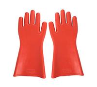 Insulating Gloves, 2KV High Voltage Proof Rubber Insulating Gloves, Electrical Safety Protective Gloves with Raincoats