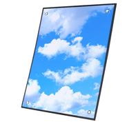 Insulating privacy window film, sun protection and light blocking, aluminum foil sunshade, 7 mm thick, easy to remove, suitable for home use.(Daytime (BK),80x100cm/31.5x39.3in)