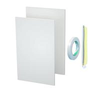 Insulating Side Panel for AC Window | Thermal Blocker Sealed of Drills - Kit of Side Insulating Panels for AC, for Home Bedroom Living Room Indoor Outdoor Cold Winter