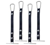Insulating Tape Holders - Quick Access and Tangle-free Storage, Compact Design Chain Clip Organizer, Pack of 4 + Polyester, Metal Components