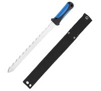Insulation Board Tool with Sheath, Saw RockWool Foam Wool Cutting Tool 420mm Stainless (BHSC)