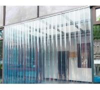 Insulation Curtain PVC Strip Curtain, The Above is The Price of 1 Piece, Need A Few Pieces to Shoot A Few Pieces.(1.5mm*Height 2.5m)