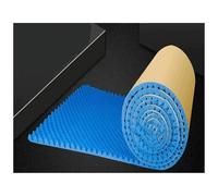 Insulation Deadener pad 1piece Acoustic Foam Self-adhesive Egg Sound Insulation Panels High Density For Studio KTV Recording Office Wall Panels 50x200cm(Blue,3.5cm)