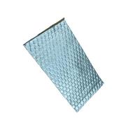 Insulation Deadener pad Butyl Rubber Shock-Absorbing and Soundproofing Board Self-Adhesive Damping Board 10piece Thermal Insulation and Noise Reduction(Silver)