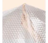 Insulation Film for Heat Protection & Cold Draft Reduction, 4mm Thick PVC Double Bubble Wrap Thermal Curtain, Transparent Air-Tight Seal(130 * 150CM)