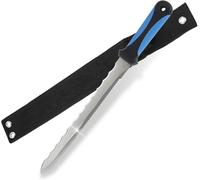 Insulation Board Tool with Sheath, Saw RockWool Foam Wool Cutting Tool 420mm Stainless (BHSC)