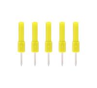 Insulation Piercing Needle Diagnostic Test Probe for Multimeter Automotive Maintenance 5Pcs/Set (Yellow)