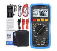 Insulation Resistance Tester 2000V Megohmmeter & Digital Multimeter ABS Resistor Meter For Voltages Measurement Voltmeter