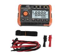 Insulation Resistance Tester Megohmmeter Digital 1000V 4999MΩ, LCD Backlit Display, Shoulder Strap - Automatic Discharge, Multi - Level Voltage Selection, Portable for Field Use