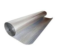Insulation Roll Self Adhesive - Bubble Foil Radiator Reflector Sheet - Thermal Insulation Reflective Radiant Barrier and Vapour Barrier - for Pipe, Shed, Energy Saver Radiator Reflector Panel(1x2m)