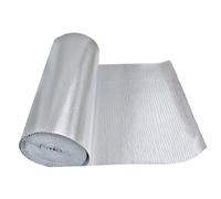 Insulation Sheets Bubble Wrap Insulation Roll Foil Self-adhesive Reflective Aluminized Film Insulation Roll, Reflector Foil Vapor Barrier, for Wall, Shed, Loft, Floor, Van, Garage Door, Shed (Size :