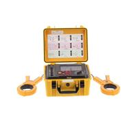 Insulation Tester, ETCR3200C Double Clamp Ground Resistance Meter Range 300KΩ Earth Current Detector 600A Soil Resistity Tester