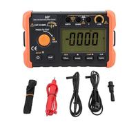 Insulation Tester Megohmmeter Professional High Accuracy 50V to 2500V Meter with Overload Protection for Electrical Equipment Maintenance and Inspection