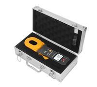 Insulation Tester, ST4100 Digital LCD Clamp Ground Resistance Meter Ground Earth Resistance Meter Tester Resistance Range 0.010~500Ω Data Storage