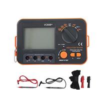 Insulation Tester Vc60b+ Megohmmeter With Sound Light Alarm Short Circuit Automatic Reset For Portable Handheld Electric Testing
