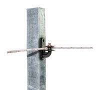 Insulators for corner electric fence with pulley for iron pickets Gallagher (x5)