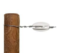 Insulators for reinforced electric corner fences Gallagher (x100)