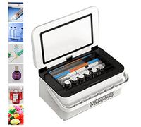 Insulin Cool Box Refrigerator Fridge For Bedrooms - Small, Insulin Cooler Car Refrigerator, Outdoor Home - Box For Medication,with Battery, Intelligent Temperature Control,Alarm