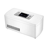 Insulin Cool Box Refrigerator Insulin Refrigerated Box,12h Long Standby 2-8℃ Car Refrigerator, Drug Reefer Fridge For Home/Travel/Camping-Portable Refrigerator