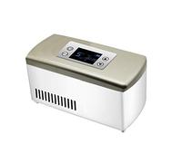 Insulin Cool Box Refrigerator Insulin Refrigerated Box/Portable Storage Small Fridge, Smart Rechargeable Car/Home Cooler/0-18 °C Temperature Control Lithium Battery Life