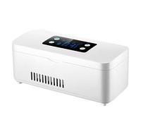 Insulin Cool Box Refrigerator Insulin Refrigerated Box - Smart Home Portable Charging Fridge, Car Serum/Eye Drops Storage Box Ultra Clear Large Display