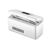 Insulin Cool Box Refrigerator Portable Insulin Fridge Cooler Freezer, Fridge Portable Insulin Refrigerator, Usb Rechargeable Lcd Display 2-8°C Intelligent Temperature Control for Family Trav